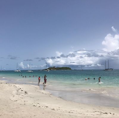 Guadeloupe, The beach of Datcha